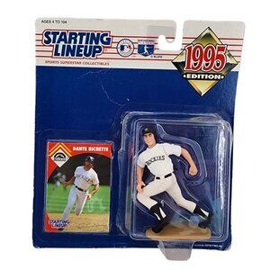 NIP Vintage Starting Lineup MLB Colorado Rockies Dante Bichette Figurine 1995